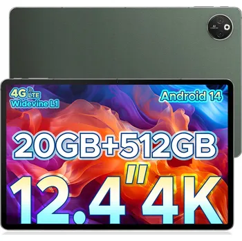 Tablet Tablet DOOGEE T30Max 4K 12,4" IPS Android 14 20/512GB 10800mAh LTE WIFI OTG