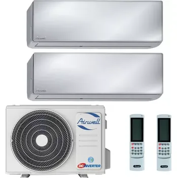 Klimatizace Airwell Harmonia (zrcadlová) multisplit 2x1 (2x 3,5 kW) včetně montáže