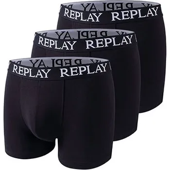 Boxerky Replay Pánské krátké boxerky (box pro 3 páry) Barva: black, Velikost: XXL G_RP101102