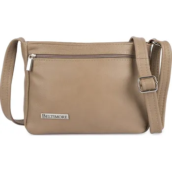 Kabelka Beltimore kabelka přes rameno přírodní kůže béžová