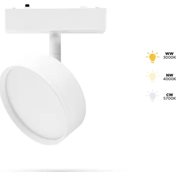 Lištový reflektor Automat-on 1 x 9 W 0,1 m