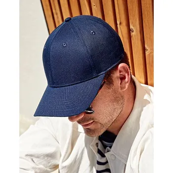 Módní doplněk Beechfield 6 panelová čepice - EarthAware® organická bavlna Barva: Zelená, Velikost: One Size G_CB820