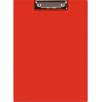 Desky s klipem A4 Donau červené