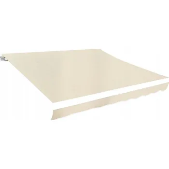 Stínicí technika Markýza VidaXL krémová látka 280 x 245 cm