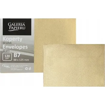 Obálka DÁRKOVÁ OBÁLKA NA PENÍZE NEBO POUKAZ DÁREK PERLEŤOVÁ ČERVENÁ 7X10CM 1 KUS