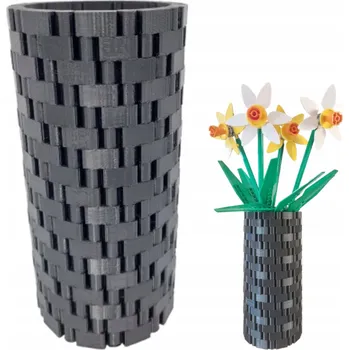 Váza Váza DANIELOO plast 8,4 x 17 cm