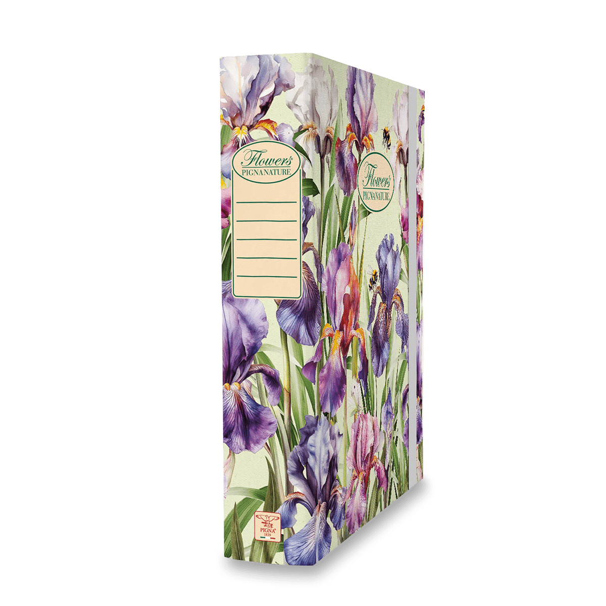 Box Pigna Nature Flowers - A4, hřbet 70 mm, mix motivů