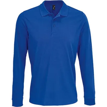 Pánské tričko SOL´S Unisex Polybavlněná polokošile s dlouhým rukávem Barva: Royal Blue 241, Velikost: L G_L03983