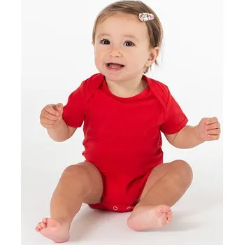 Kojenecký body Larkwood basic body s krátkým rukávem Barva: Bílá, Velikost: 12/18 months G_LW500