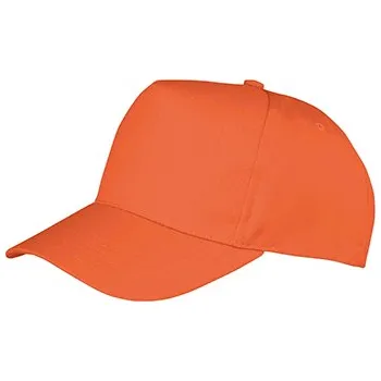 Čepice Result Headwear Junior Boston Printers čepice Barva: orange, Velikost: One Size G_RH84J