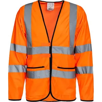 Korntex Hi-Vis lehká bezpečnostní bunda Andorra Barva: Signal Orange, Velikost: 3XL G_KX508