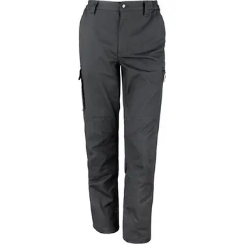 Pánské kalhoty Result WORK-GUARD Strečové kalhoty Barva: black, Velikost: 46/32 (5XL) G_RT303