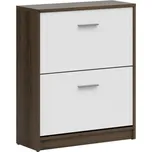 Nepo Plus Botník SFB2K2, dub ušlechtilý/bílá