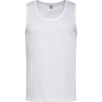 Pánské tričko Stedman® Tílko Classic- Tričko Barva: white, Velikost: 3XL G_S264
