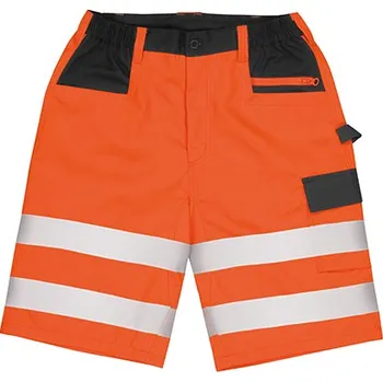 Pánská móda Result Reflexní šortky pracovní Barva: Fluorescent Orange, Velikost: XL G_RT328