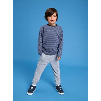 Sinsay - Tepláky cargo - šedá - 108AY-85M - 108AY-85M-122-1