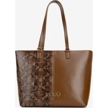Kabelka Kabelka Shopper Zvířecí Vzor NOBO BAG5740-M17 Barva: Béžová, Velikost: ONE SIZE