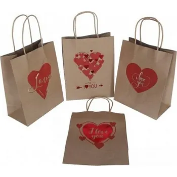 Dárková taška Dárková taška kraft 23cm/18cm/9cm [A]