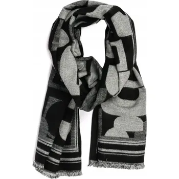 Šála Dámský šál Agrafka špendlíky černý 190 cm