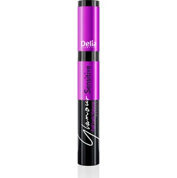 Řasenka Delia Glamour Sensitive Mascara 02 zahušťující a prodlužující řasenka 11 ml