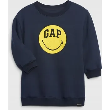 Dívčí šaty Dětské mikinové šaty GAP × SmileyWorld 484859-00