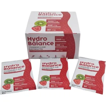 Speciální výživa Superstrava Hydro Balance Strawberry & Kiwi electrolytes Box 30 x 4,7g