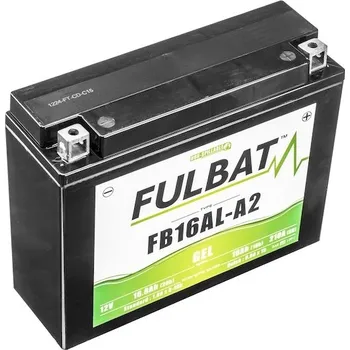 Motobaterie baterie 12V, FB16AL-A2 GEL, 12V, 16Ah, 210A, bezúdržbová GEL technologie 205x70x162 FULBAT (aktivovaná ve výrobě)