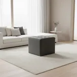 Signal Taburetka LORI VELVET | černá