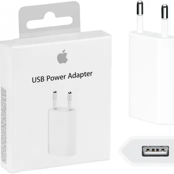 Síťová nabíječka Apple USB pro Apple 5 mA 5 V MGN13ZM/A bílá