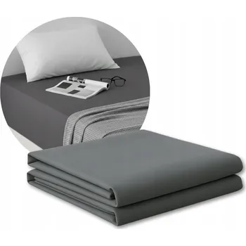 Prostěradlo Prostěradlo 200x200 Grafit JERSEY s gumičkou 200x200 FIKI MIKI POLSKÉ