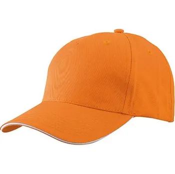 Čepice myrtle beach 5 Panelový sendvičový uzávěr Barva: orange, Velikost: One Size G_MB6526