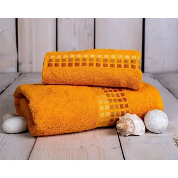 Ručník Froté osuška DARWIN, okrová, 70x140cm