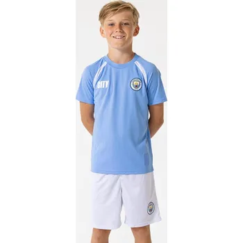 MANCHESTER CITY Dětský domácí dres Manchester City 25/26 10 LET MODRÁ