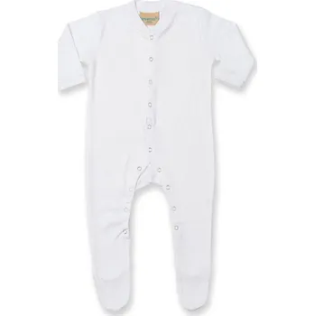 Larkwood Dětský spací overal Barva: white, Velikost: 12/18 months G_LW050