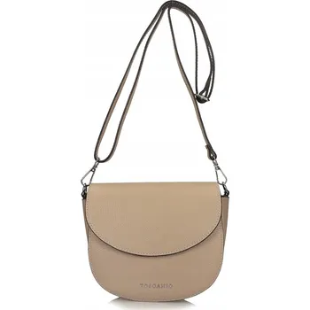 Kabelka Toscanio kabelka přes rameno přírodní kůže béžová