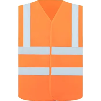 Korntex Komfortní bezpečnostní vesta a Minden CO2 neutrální Barva: Signal Orange, Velikost: S G_KX168