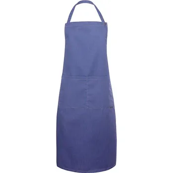 Gastro oděv Karlowsky Bryndáček Zástěra Jeans-Styl s kapsou Barva: Vintage Blue (ca. Pantone 2108C), Velikost: 71 x 95 cm G_KY100