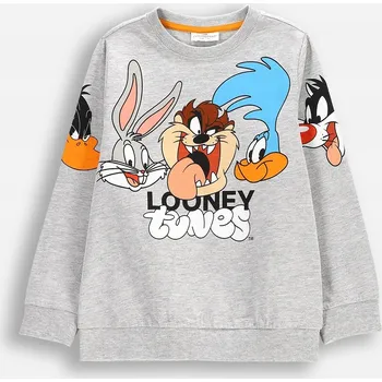 Chlapecké tričko Chlapecké tričko LOONEY TUNES Šedé Velikost 110 Coccodrillo WC5