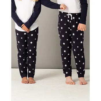 SF Minni Dětské teplákové kalhoty s manžetou Barva: Modrá, Velikost: 5/6 years G_SM85