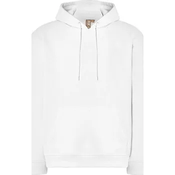 Pánské tričko JHK Unisex mikina s kapucí Teide Barva: white, Velikost: XL G_JHK426