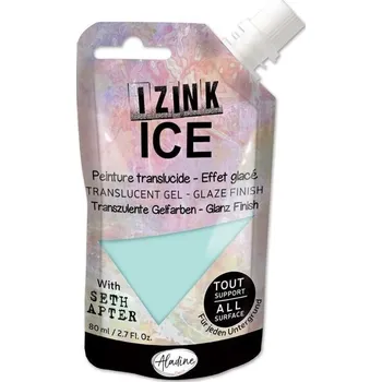 Výtvarná barva Aladine Izink Ice Efektová barva Pastel Green 80 ml 1 ks