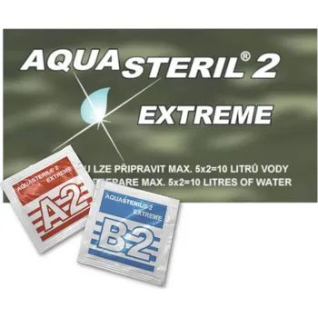 Dezinfekce pitné vody Desinfikace vody AQUASTERIL 2 DAY EXTREME