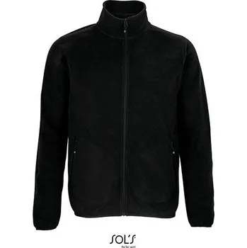 Pánská móda SOL´S Pánská fleecová bunda Factor na zip Barva: Šedá, Velikost: XL G_L03823