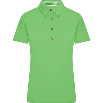 Pánská móda James&Nicholson Dámské tradiční polo Barva: lime green, Velikost: XL G_JN715