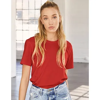 Dámské oblečení Bella Dámské uvolněné tričko s krátkým rukávem Barva: Bílá, Velikost: XL G_BL6400