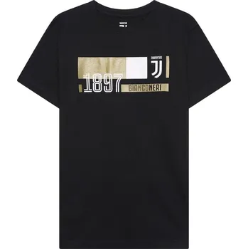 JUVENTUS FC Dětské tričko Juventus 6 LET ČERNÁ