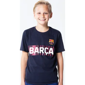 FC BARCELONA FC Barcelona T-shirt dětské 6 LET MODRÁ