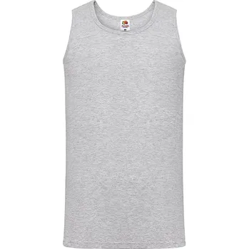 Pánské tričko Fruit of the Loom Atletické tílko - Mates Barva: heather grey, Velikost: XL G_F260