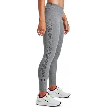 Dámské legíny Under Armour dámské legíny WOMEN'S UA FAVORITE WORDMARK LEGGINGS 1356403-090 klasické dlouhé, velikost XL