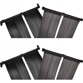 Solární ohřívač vody Solární panely pro ohřev bazénu, 4 ks, 80x